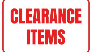 Clearance & Specials